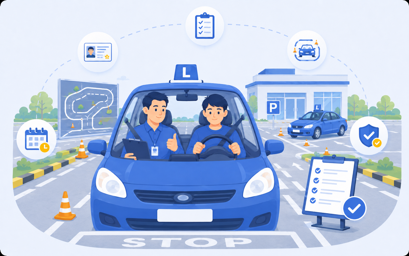 Thi sát hạch cấp GPLX